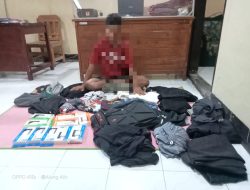 Seorang Residivis Kasus Pencurian di Amankan Polisi