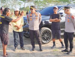 Kapolresta Sambut Kunjungan Kapolda NTB di  Sirkuit Gasstrack Tohpati