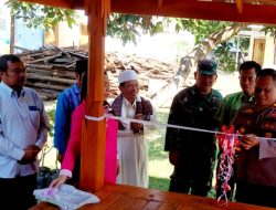 Kapolsek Resmikan Brugak Duren Polsek Narmada