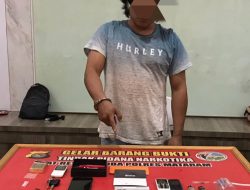 Polisi Amankan Terduga Pelaku Kejahatan Narkotika