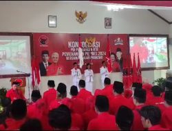 Dihadapan Ganjar, Ketua DPC PDIP Sumbawa Sampaikan Dedication Of Life Bung Karno