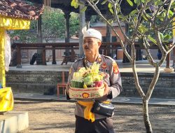 Sambut Hari Bhayangkara Ke-77 Polresta Mataram Lakukan Gotong Royong