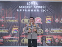 Kapolda NTB Buka Lomba Stand up Komedi Untuk Kritik Membangun