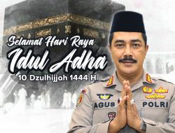 Wakapolri Komjen Agus Andrianto Mengucapkan Selamat Hari Raya Idul Adha 1444 H/ 2023 M