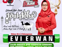 EVI Erwan Mengucapkan Selamat Hari Raya Idul Adha 1444 H/ 2023 M