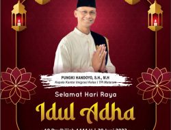 Keluarga Besar Kantor Imigrasi Kelas I TPI Mataram Mengucapkan Selama Hari Raya Idul Adha 1444 H/ 2023 M