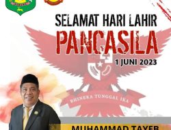 Muhammad Tayeb Mengucapkan Selamat Hari Lahir Pancasila 