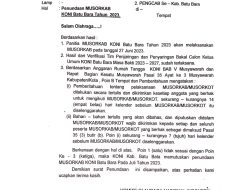 Penundaan Musorkab Bentuk Kegagalan Ketua KONI Batubara
