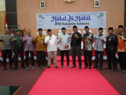 Halal Bi Halal DPRD Sumbawa, Ketua DPRD Sampaikan Permohonan Maaf kepada Masyarakat
