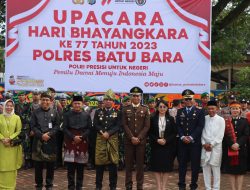 Polres Batubara Rayakan HUT Bhayangkara Ke – 77