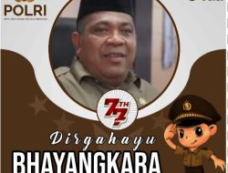 Muhammad Tayeb Mengucapkan Selamat Hari Bhayangkara ke 77