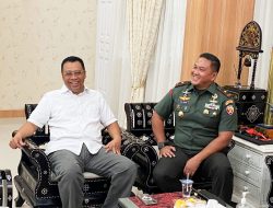 Danrem 162/WB, Brigjen TNI Agus Bhakti S.I.P., M.I.P., Silaturrahmi Ke Gubernur NTB Dan Kajati NTB Pada Minggu Pertama Menjabat
