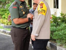 Danrem 162/WB Pimpin TNI Tiga Matra Datangi Mapolda NTB