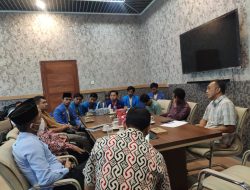 PC PMII Loteng Penuhi Undangan Audiensi di Dikes Lombok Tengah