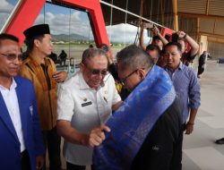 Bupati Sumbawa Sambut Kedatangan Menteri Perdagangan dan Ketua MPR RI