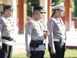 Kapolresta Mataram Hadiri Apel Gelar Pasukan  Oprasi Patuh Rinjani  2023