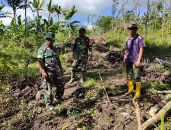 Komandan SSK TMMD Ke-117 Pastikan Batas Garapan Lahan Tidak Melebihi Batas