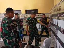 Tim Wasev Mabesad Sidak 7 Lokasi Jalan Baru Program TMMD Di Loteng 