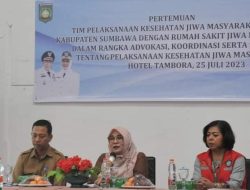Pemda Tanganai 903 Kasus ODGJ, Ini Kata Wapub Sumbawa
