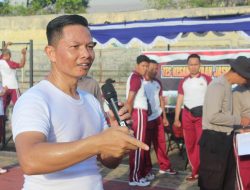 Wakapolresta Mataram Ikuti Tes Kesamaptaan Jasmani Semester II