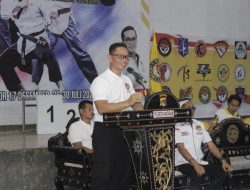 Kapolresta Mataram Buka Open Turnamen Taekwondo