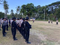 Pastikan Pengamanan HLTF-EI Karo ops Polda NTB Cek Personel