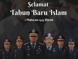 Keluarga Besar Lapas Kelas IIA Sumbawa Besar Mengucapkan Selamat Tahun Baru Islam 1 Muharram 1444 Hijriah
