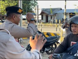 KPL Poto Tano Menggelar Latihan Sistem Pengamanan Markas Komando