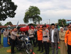 Polres Batubara Gelar Apel Kesiapan Penanganan Karhutla