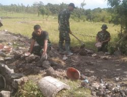 7 Titik Pemasangan Gorong-Gorong Jalan Baru Program TMMD ke-117 Rampung Dikerjakan 