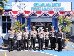 Dirlantas Polda NTB  Cek Kesiapan Satlantas Polres Loteng