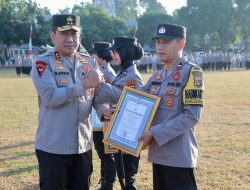 Kapolda NTB Berikan Penghargaan kepada Personel TNI dan Polda NTB Berprestasi