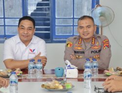 Kondusifitas Keamanan Pemilu Kapolresta Jalin Silaturahni Dengan DPD Perindo
