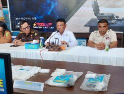 BNNP NTB Musnahkan Barang Bukti Narkotika  Sabu dan Ganja