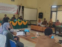 Kapolsek Brang Rea KSB Hadiri Musyawarah Antar Desa