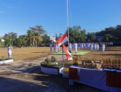 Kapolsek Lingsar Hadiri Upacara 17 Agustus Bersama Forkopimcam Lingsar