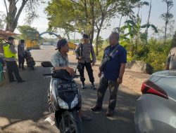 Personil Polsek Praya Barat Gagalkan Tawuran Pelajar