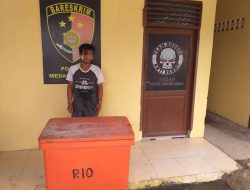 Polsek Medang Deras Tangkap Kandek Pelaku Pencurian Piber Ikan
