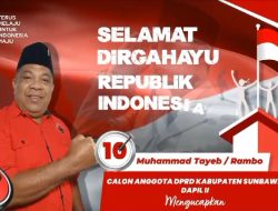 Muhammad Tayeb Mengucapkan Dirgahayu Indonesia ke 78