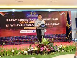 NTB Akan Di Bentuk Griya Abhipraya, Ditjenpas dan Bapas Mataram Gelar Rakor