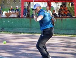 DANREM 162/WB Resmi Buka Open Turnamen Tenis Danrem CUP