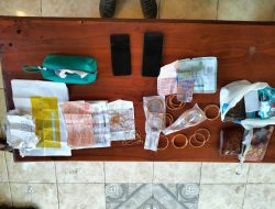 Polsek Rasbar Amankan 2 Terduga Pelaku Penjual Emas Palsu