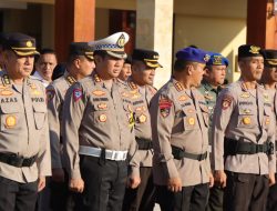 Kapolresta Mataram Hadiri Apel Ops Zebra Rinjani 2023
