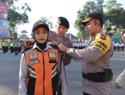 Polres Loteng Apel Gelar Pasukan Ops Zebra Rinjani 2023