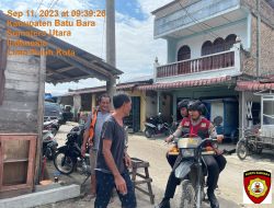 Sat Samapta Polres Batubara Patroli Mobile Roda 2