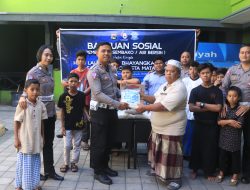 Sat Lantas Polresta Gelar Bhakti Sosial Sambut Hari Jadinya