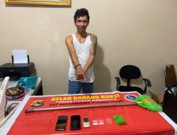 Residivis Narkoba  Asal  Kesik  Kembali di Tangkap polisi