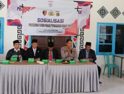 Kapolsek Maluk Laksankan Sosialisasi TPPO