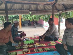 Cooling System Pemilu 2024, Polsek Narmada Solaturahmi ke Bacaleg