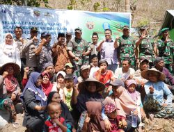 Atasi Kesulitan Petani, Danrem 162/WB, Resmikan Pompa Hidram Pertanian